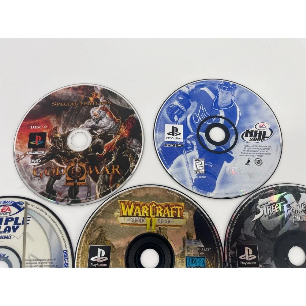 Lot of (7) PlayStation 1 Games - No shells - Games only